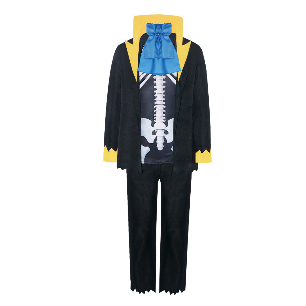 Anime One Piece Brook Cosplay Costume