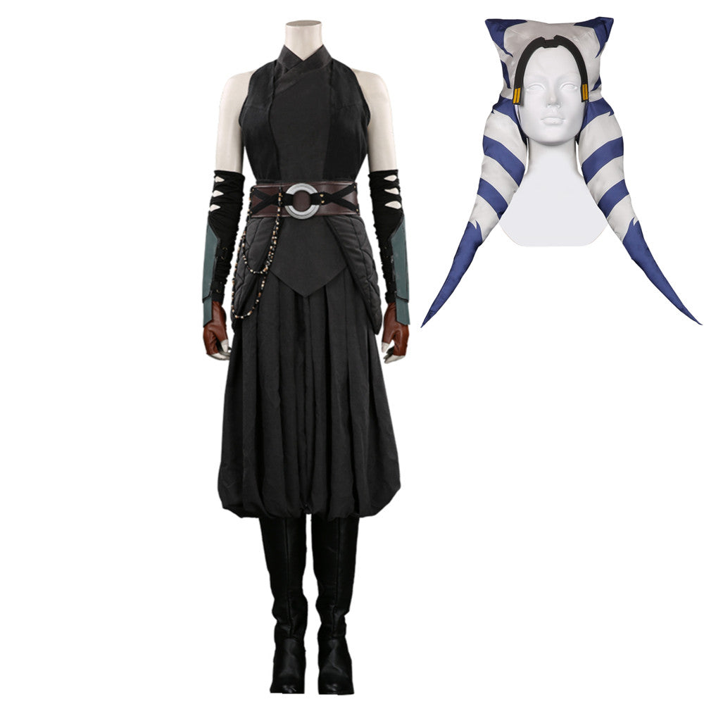 TV Die Mando Ahsoka Tano Outfits Cosplay Kostüm Halloween Karneval Anzug