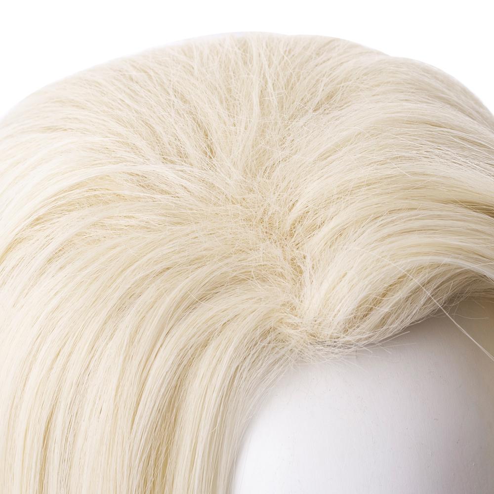 Movie Frozen 2 Princess Elsa White Wig Cosplay Wig Halloween Party Props