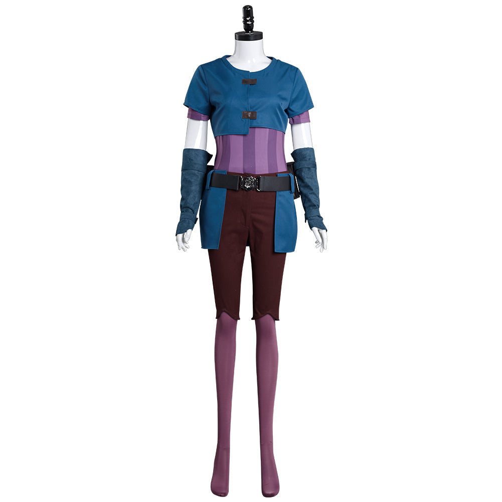 Arcane: League of Legends - Powder Jinx Cosplay Costume Outfits Halloween Carnival Suit