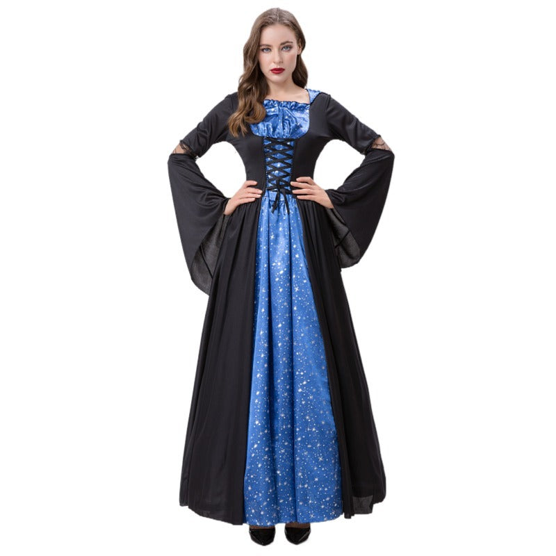 Medieval Witch Clothes Stage Costume