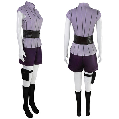 Anime Naruto HyūGa Hinata Cosplay Suit for Halloween Party