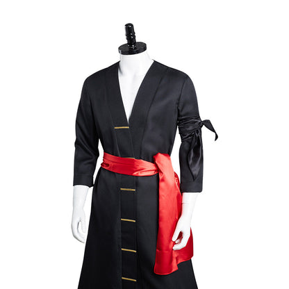 Anime One Piece Wano Country Roronoa Zoro Cosplay Costume Kimono Outfits Halloween Carnival Suit