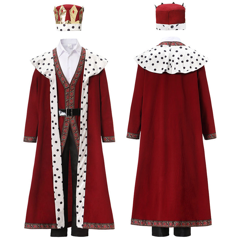 Medieval Ancient Roman Court King Costume Stage Costume