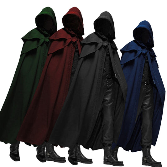 Medieval Clergy Church Killer Cloak Costume Assassin's Creed Wizard Priest Cloak