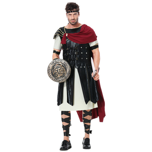 Medieval Ancient Greek Roman Warrior Cosplay Samurai Gladiator Performance Costume