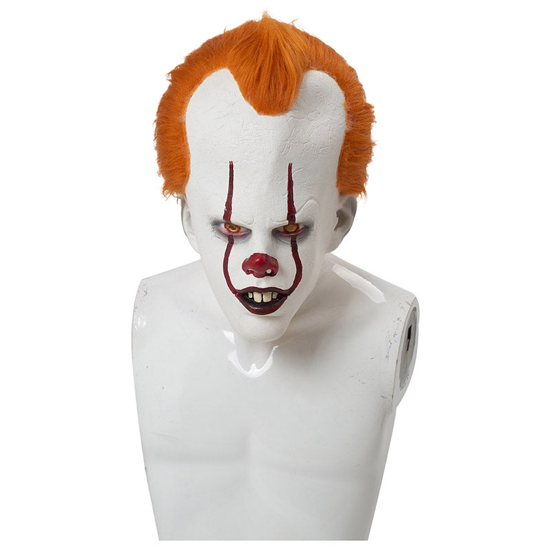 Movie IT 2 Pennywise Clown Outfit Cosplay Costume Stephen King Adult Men Women Halloween Carnival Suit