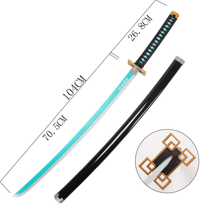 Luminous Sword Demon Slayer: Kimetsu No Yaiba Tokitou Muichirou Cosplay Weapon Prop