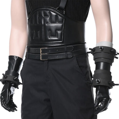 Game Final Fantasy VII Remake Version Cloud Strife Cosplay Costume Halloween Carnival Suit