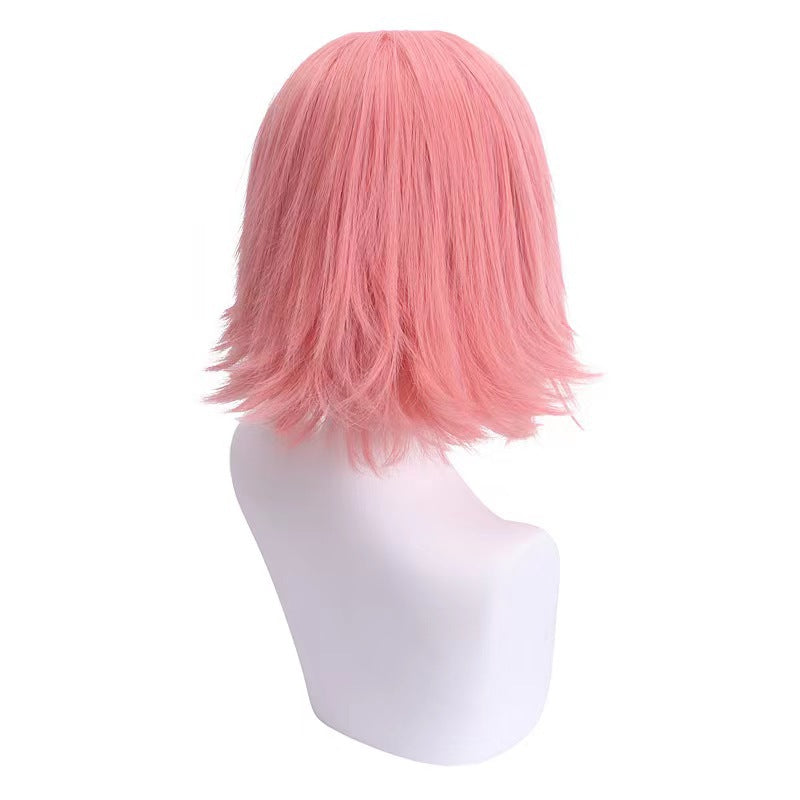 Anime Naruto Boruto Sakura Haruno Gray-Pink Cosplay Wig