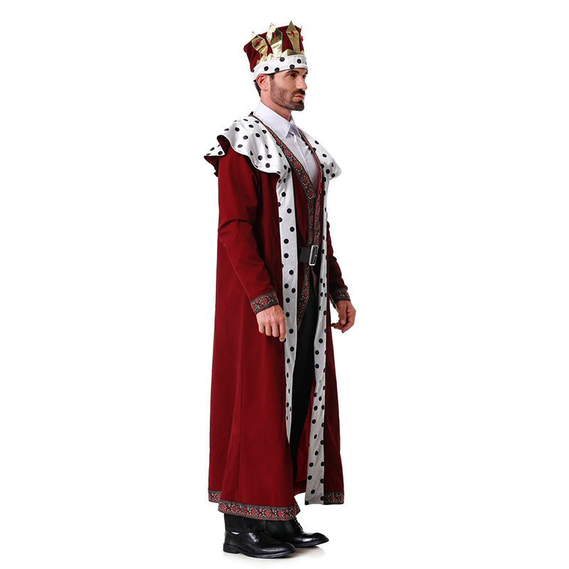 Medieval Ancient Roman Court King Costume Stage Costume