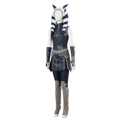 TV Ahsoka 2023 Ahsoka Tano Clone Wars Outfit Cosplay Kostüm Halloween Karneval Kostüm