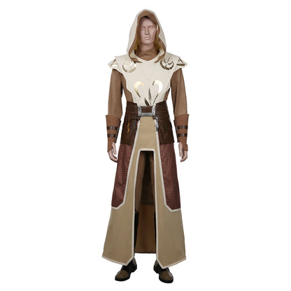 Movie The Clone Wars Coat Uniform Outfit Jedi Temple Guard Halloween Carnival Suit Cosplay Costume