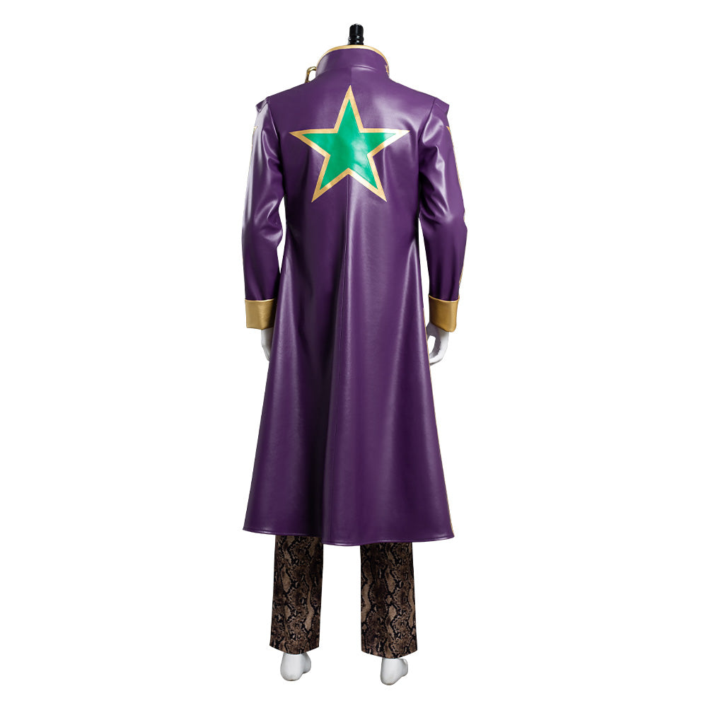 Anime Kujo Jotaro Cosplay Costume Outfits Halloween Carnival Suit