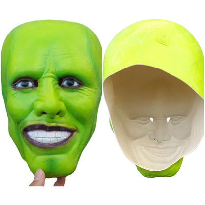 Movie The Mask Jim Carrey Yellow Suit Men Uniform Outfit Cosplay Costume Halloween Carnival Costume