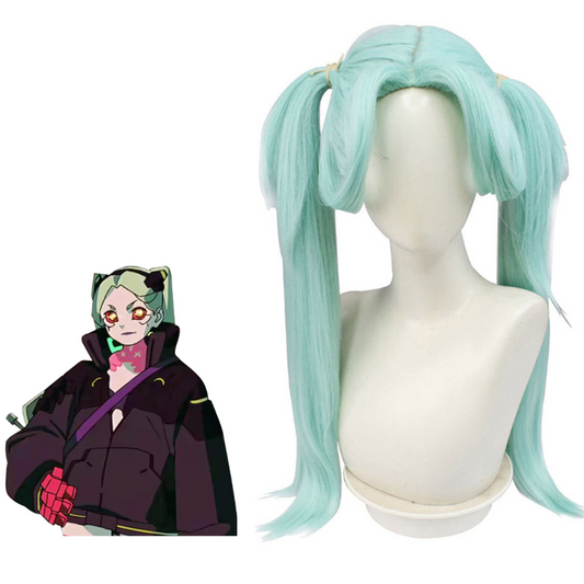 Anime Cyberpunk Edgerunners Rebecca Cosplay Wig