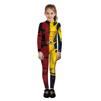 Movie New Wolverine Halloween  Cosplay Jumpsuit Stage Performance Tight Suit