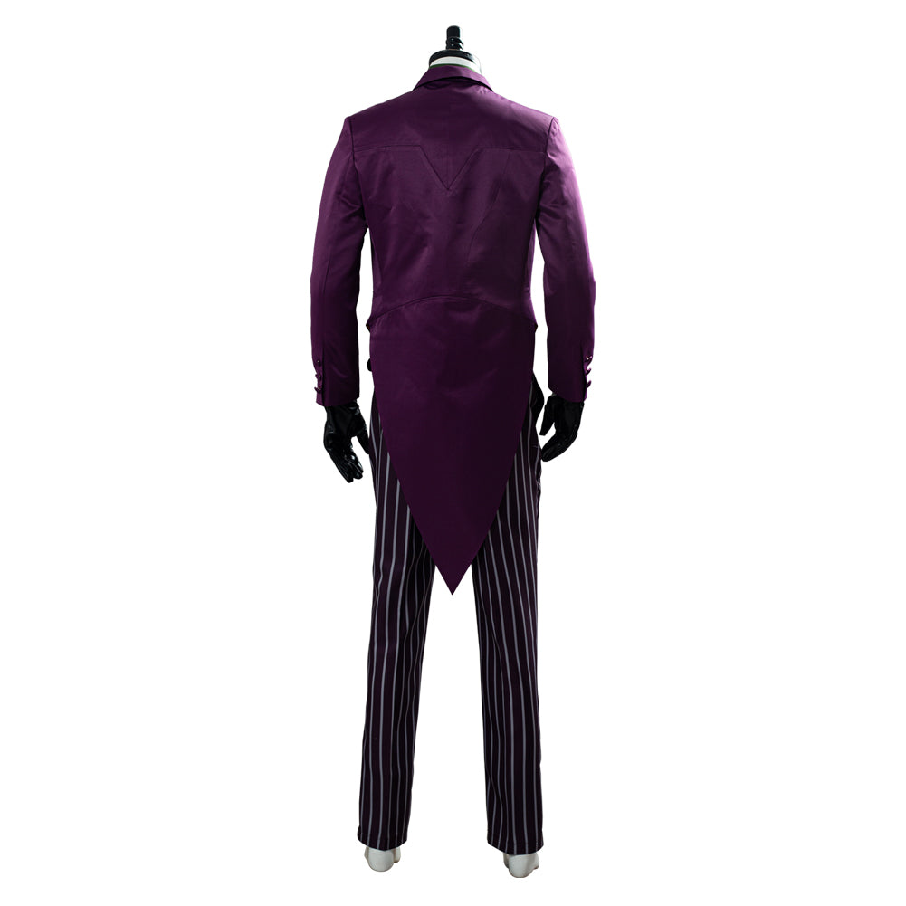 Game Mortal Kombat 11 The Joker Outfit Costume Cosplay Halloween Carnival