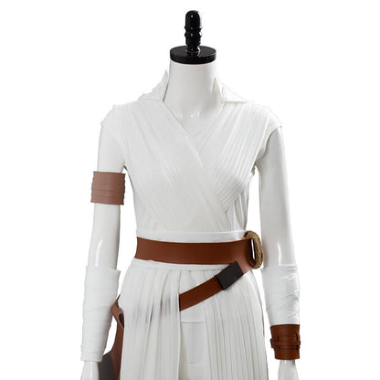 Movie Star Wars The Rise of Skywalker Rey Cosplay Costume Halloween Carnival Suit