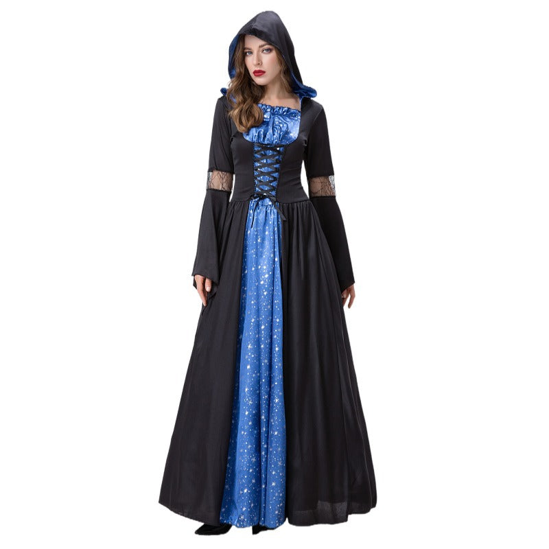 Medieval Witch Clothes Stage Costume