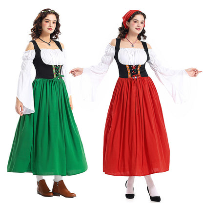 Medieval Farm Maid Munich Beer Festival Dress