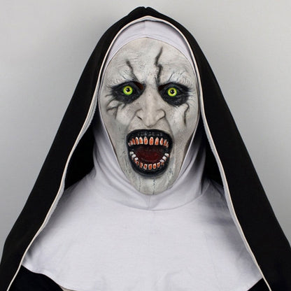 The Conjuring 2 The Nun 2 Party Horro Movie Party Halloween Mask Cosplay Accessory Prop