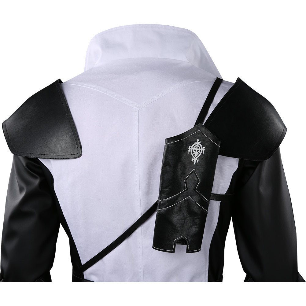 Game Final Fantasy Clive Rosfield Black Set Outfits Cosplay Costume Halloween Carnival Suit