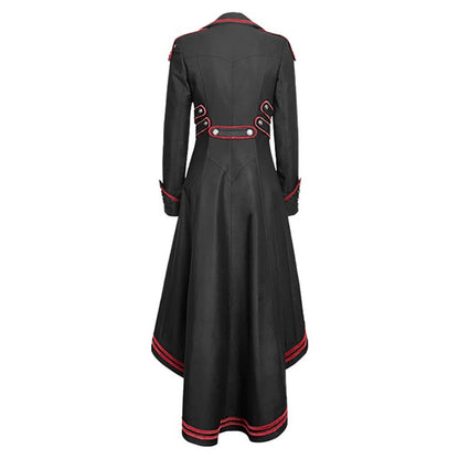 Medieval Gothic Vintage Women's Coat Swallowtail