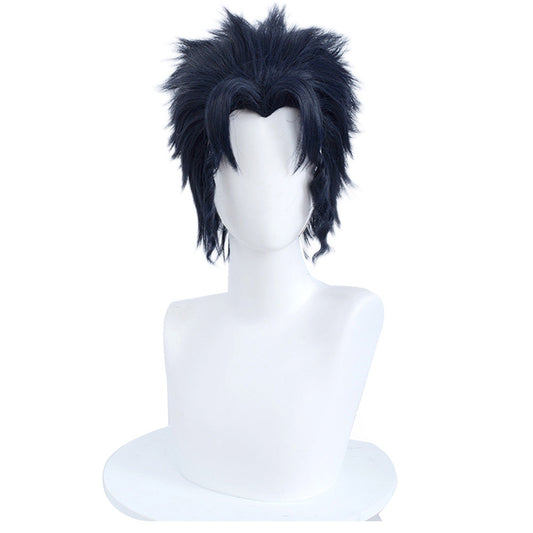 Anime JoJo's Bizarre Adventure Jotaro Black Cosplay Wig