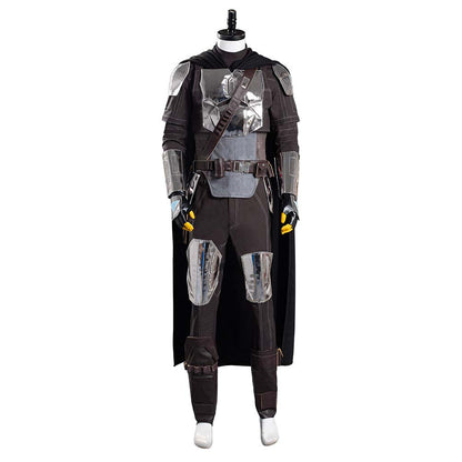 TV Series The Book Of Boba Fett Mando Beskar Armor Coat Outfit Halloween Carnival Suit Cosplay Costume