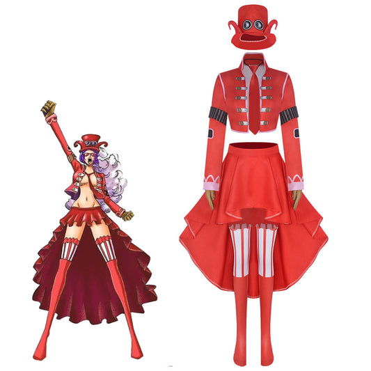 Anime One Piece Belo Betty Cos Costume Halloween Party Cosplay Cloth