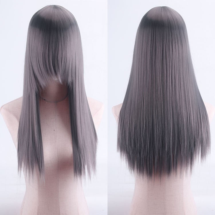 ZF - 26" Long Grey Wig