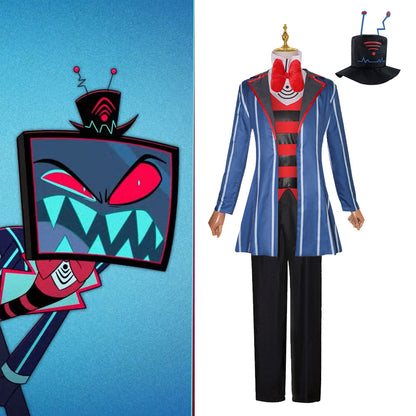 Hazbin Hotel Vox Cosplay Costumes