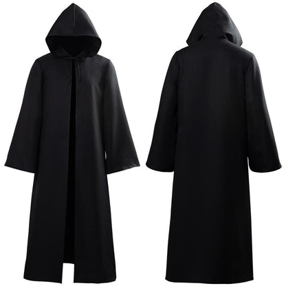 Anime Black Cape Cosplay Costume Halloween Carnival Suit