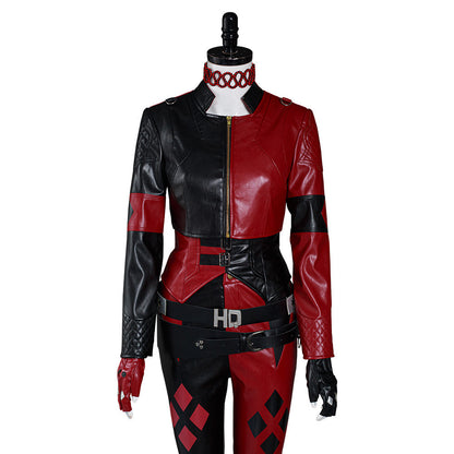 Film The Suicide Squad (2021) Weste Hose Outfit Harley Quinn Halloween Karneval Anzug Cosplay Kostüm