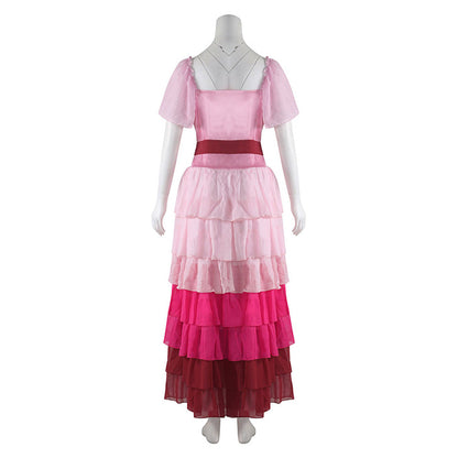 Harry Potter Pink Ball Gown Dress Hermione Granger Cosplay Costume For Adult Women Girls