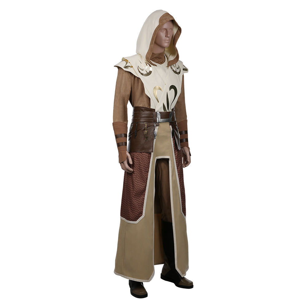 Movie The Clone Wars Coat Uniform Outfit Jedi Temple Guard Halloween Carnival Suit Cosplay Costume