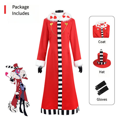 Hazbin Hotel Valentino Cosplay Costumes