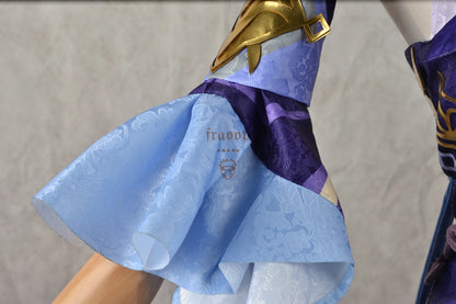 Genshin Impact Keqing Cosplay Costume A Edition