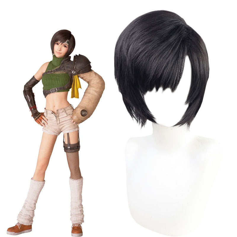 Game Final Fantasy VII Remake Yuffie Kisaragi Cosplay Wig