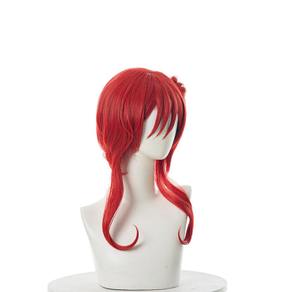 Anime Love Live! SuperStar!! Yoneme Mei Red Cosplay Wigs