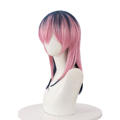 Anime Tokyo Revengers Haitani Rindou Blue Mixed Pink 35cm Cosplay wigs