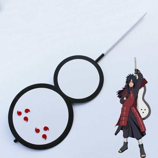 Madara Uchiha from Naruto Halloween Fan Cosplay Weapon Prop