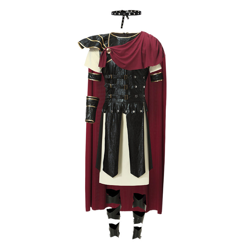 Medieval Ancient Greek Roman Warrior Cosplay Samurai Gladiator Performance Costume