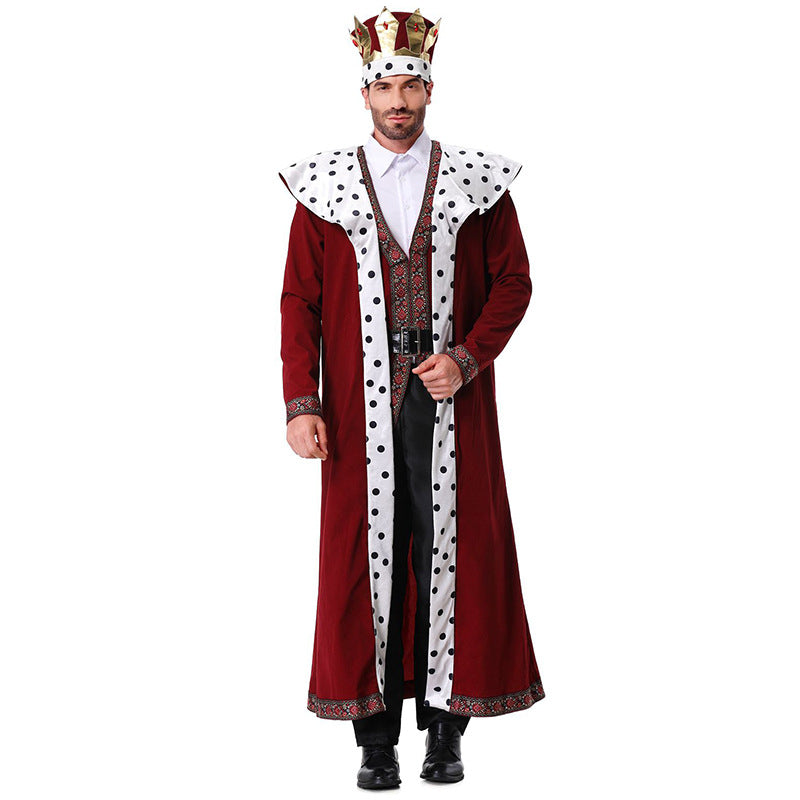 Medieval Ancient Roman Court King Costume Stage Costume