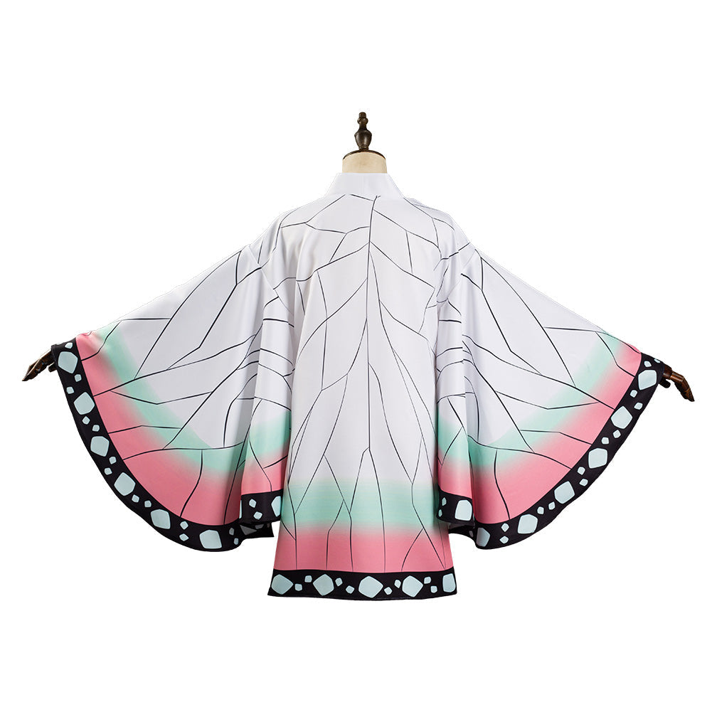 Anime Kimetsu No Yaiba Kochou Shinobu Kimono Coat Cosplay Costume