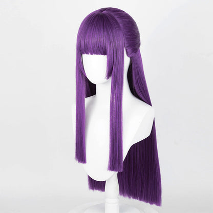 Anime Frieren:Beyond Journey's End Fern Purple Long Cosplay Wig