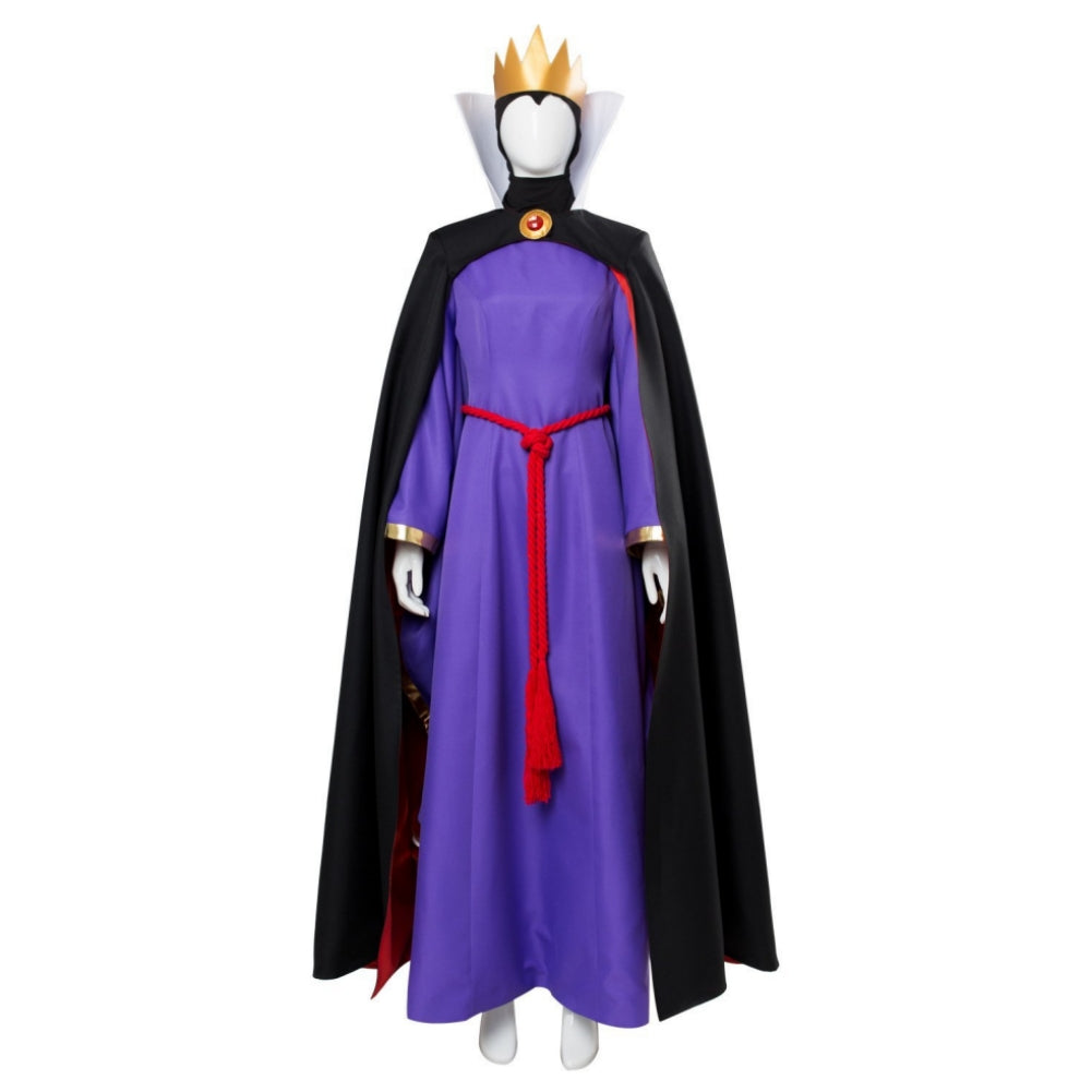 Movie The Snow White Evil Queen Cosplay Costume Halloween Carnival Suit