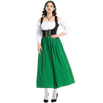 Medieval Farm Maid Munich Beer Festival Dress