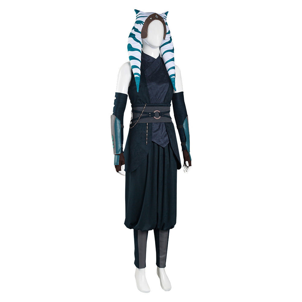 TV Series The Mandalorian S2 Top Pants Outfit Ahsoka Tano Halloween Carnival Suit The Book Of Boba Fett Cosplay Costume